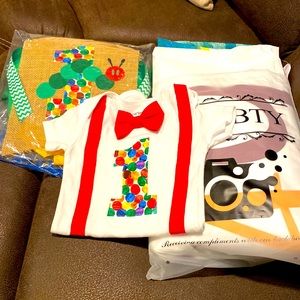 ONE Hungry Caterpillar Birthday Decorations